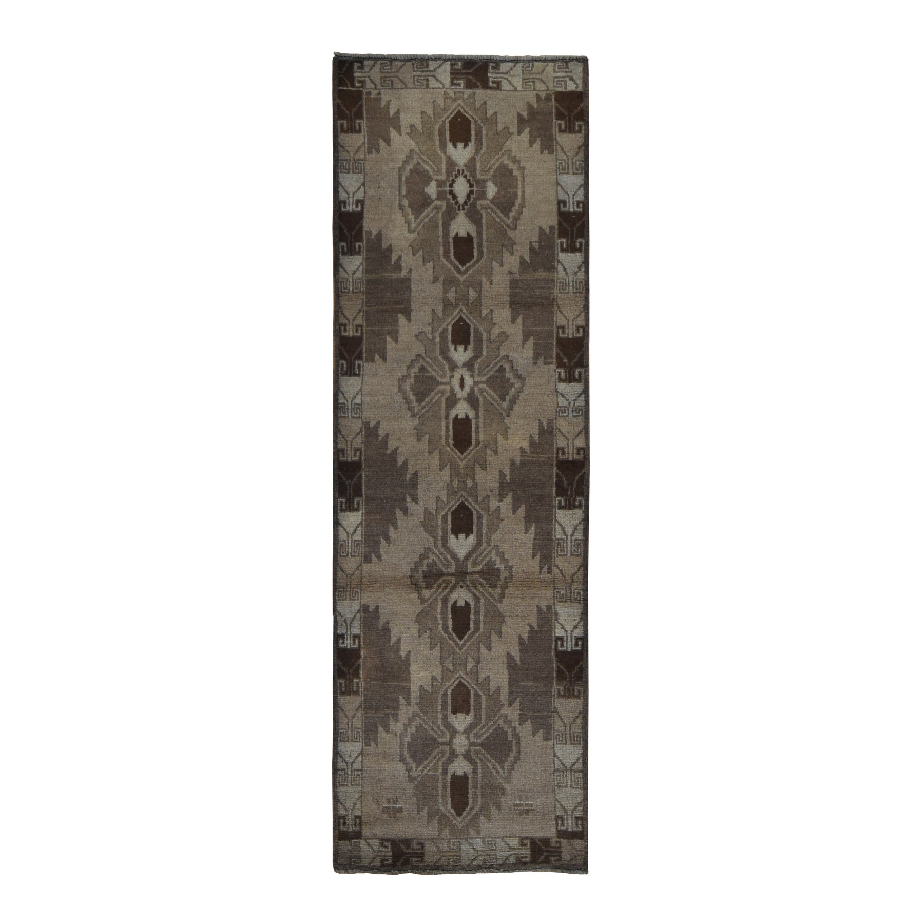 traditional Wool Hand-Knotted Area Rug 2'5
