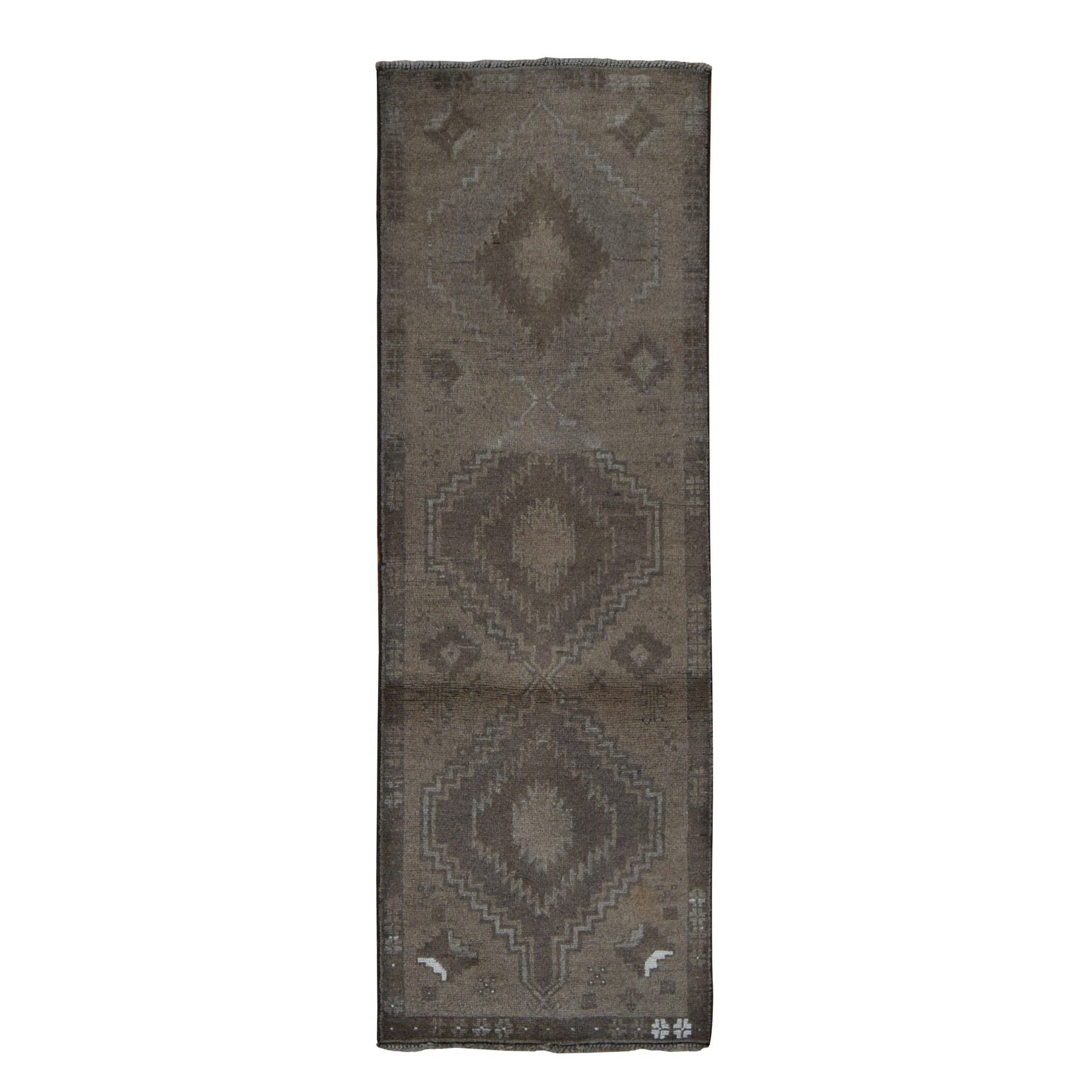 traditional Wool Hand-Knotted Area Rug 2'4