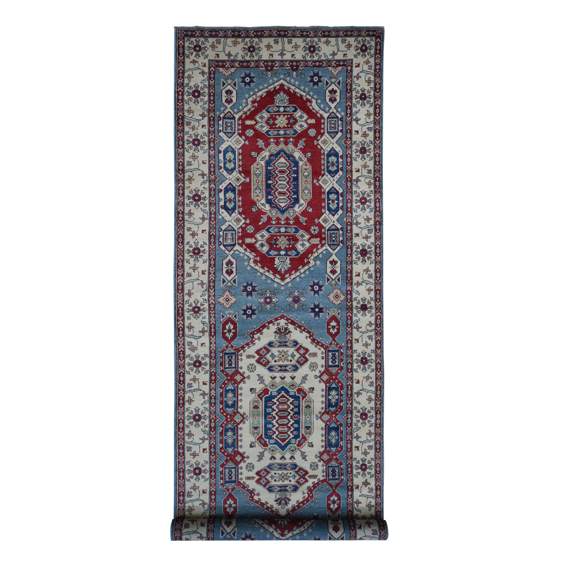  Wool Hand-Knotted Area Rug 5'3