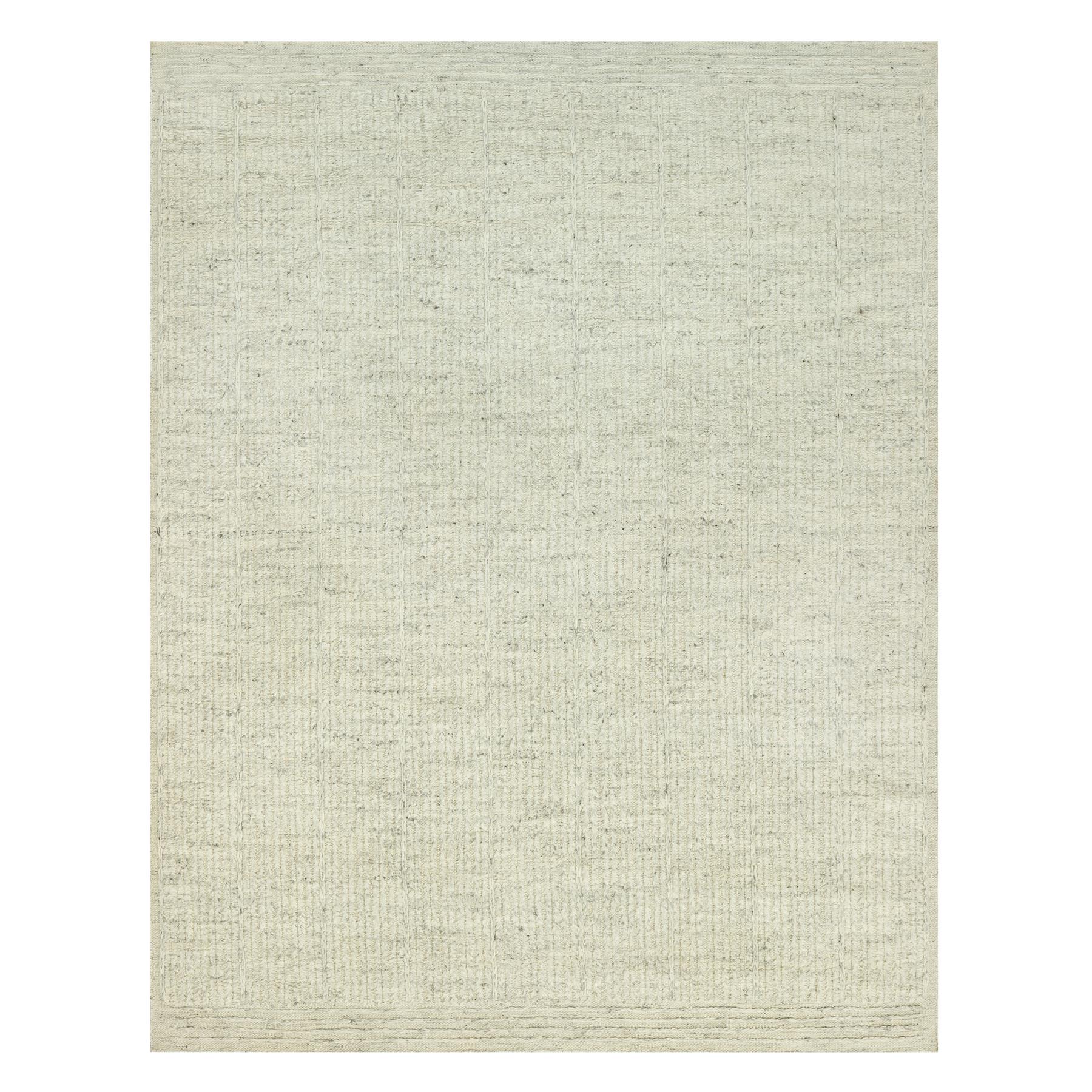 traditional Wool Hand-Woven Area Rug 9'3
