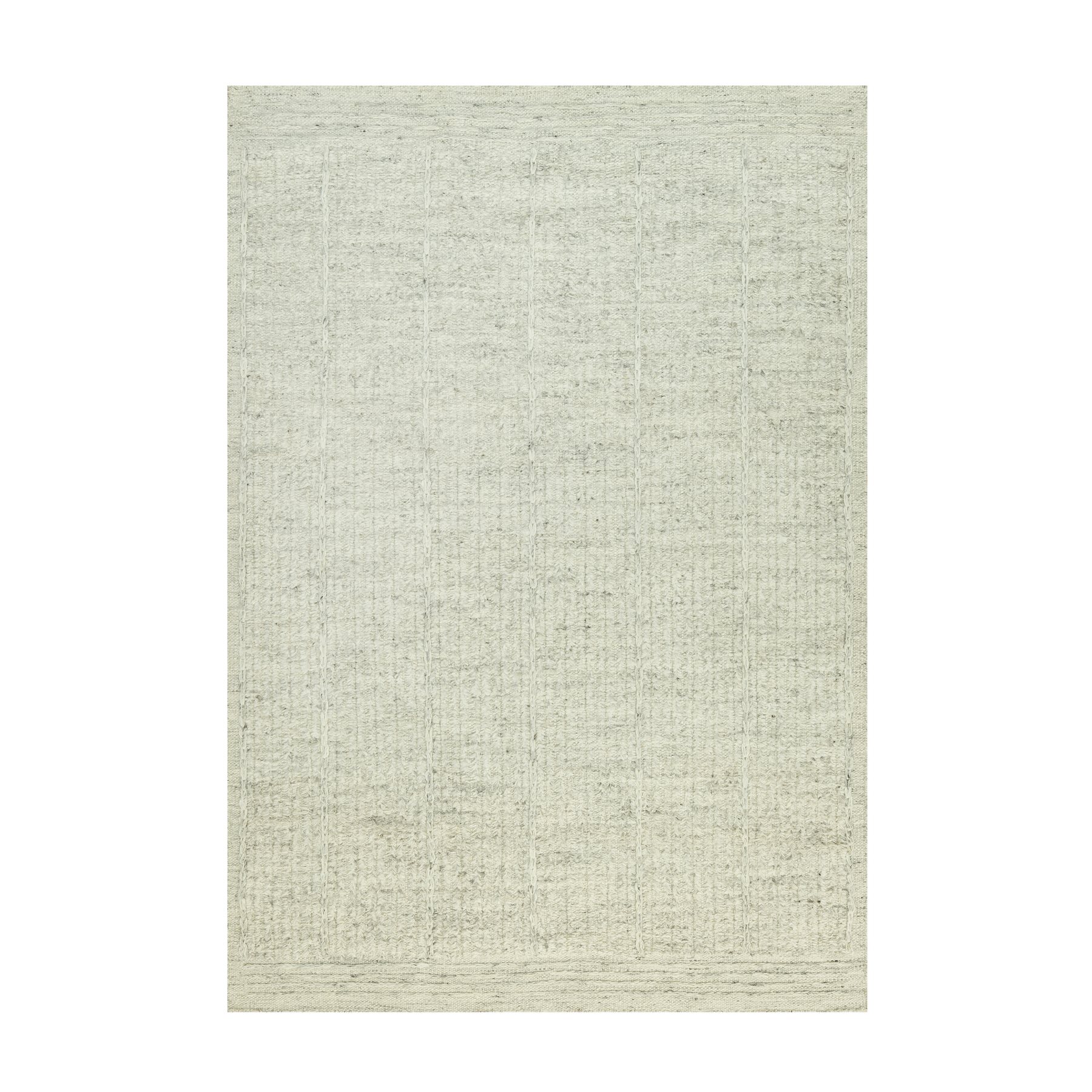 traditional Wool Hand-Woven Area Rug 6'2