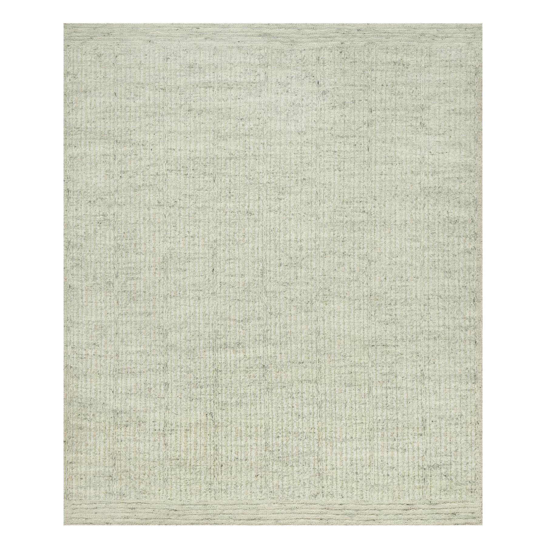 traditional Wool Hand-Woven Area Rug 8'4