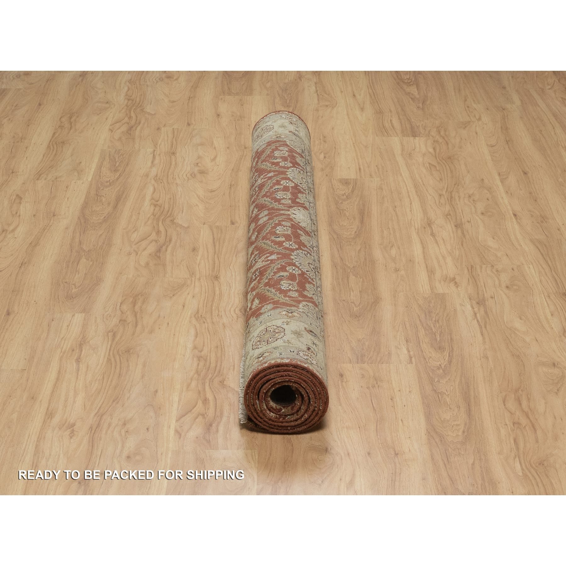 5'9"x8' Syrah Red, Hereke with All Over Design, 300 KPSI, Wool and Silk, Hand Knotted, Oriental Rug Sh91436
